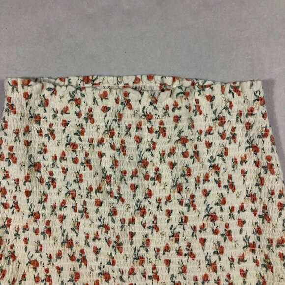 Abercrombie & Fitch Skirt Womens Medium Fruit Floral Print Mini Casual NEW $55 - Picture 6 of 10